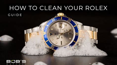 how to clean rolex fluted bezel|how to clean Rolex.